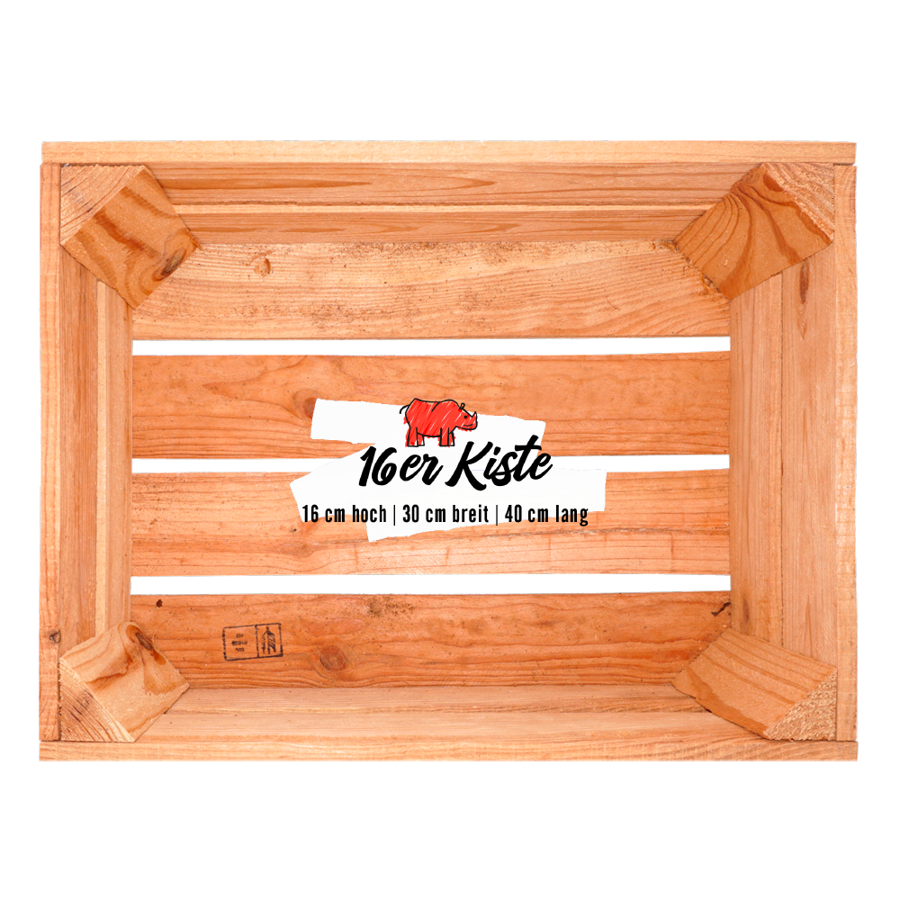 Red Rhino Holzkiste 40x30x16 cm