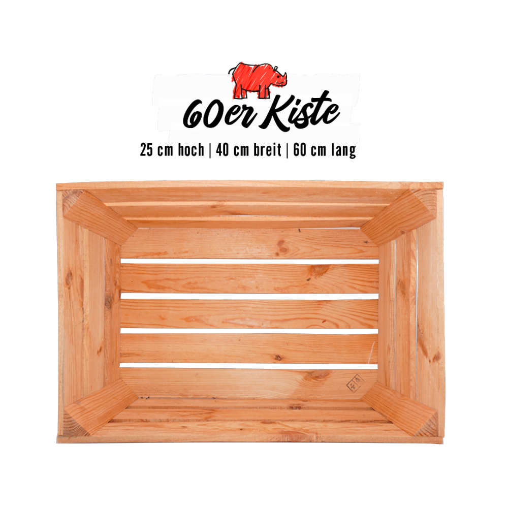 Red Rhino Holzkiste 60x40x25 cm