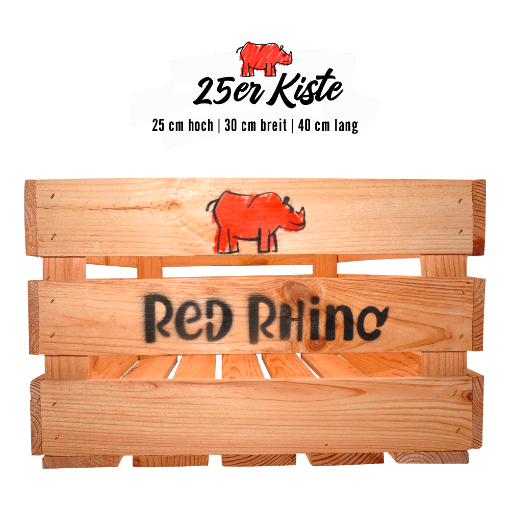 Red Rhino Holzkiste 40x30x25 cm
