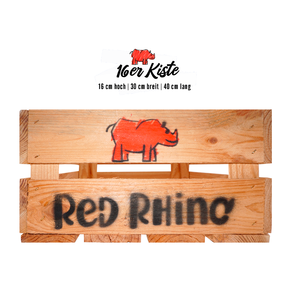 Red Rhino Holzkiste 40x30x16 cm